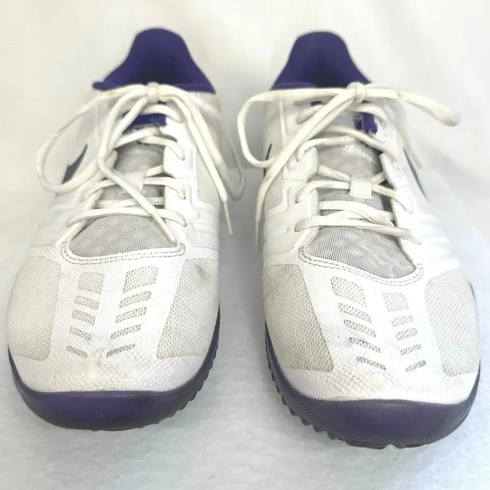 Nike KB Mentality 704942-101 Men's Size 8.5 White Court Purple Mamba